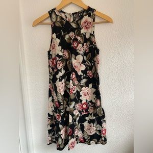 All That Jazz floral mini dress